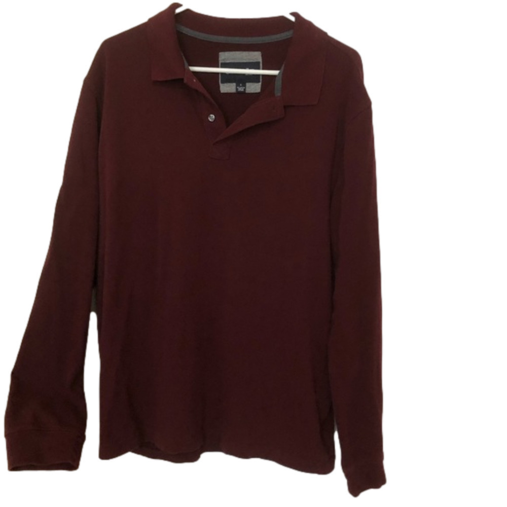 St. John’s Bay Collared Super Soft Long Sleeve